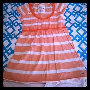 Striped Hollister baby doll top